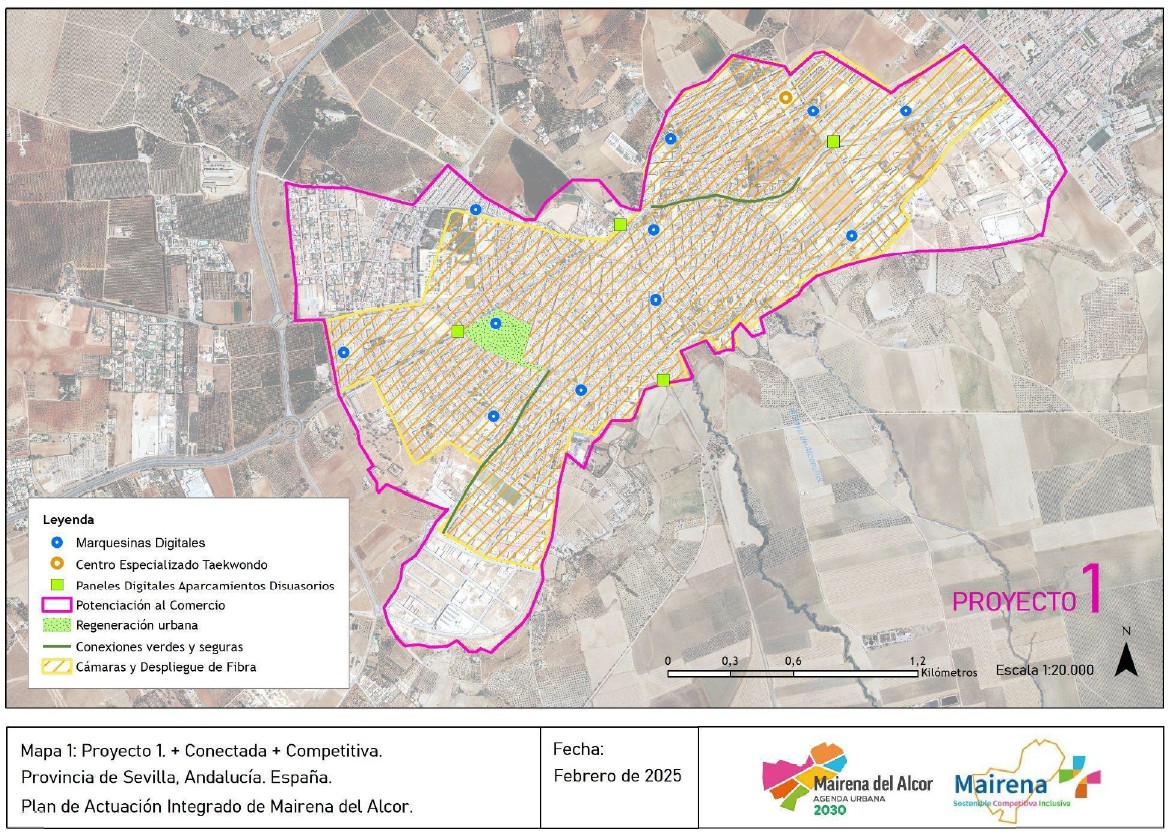 Mapa Proyecto 1: + Conectada + Competitiva